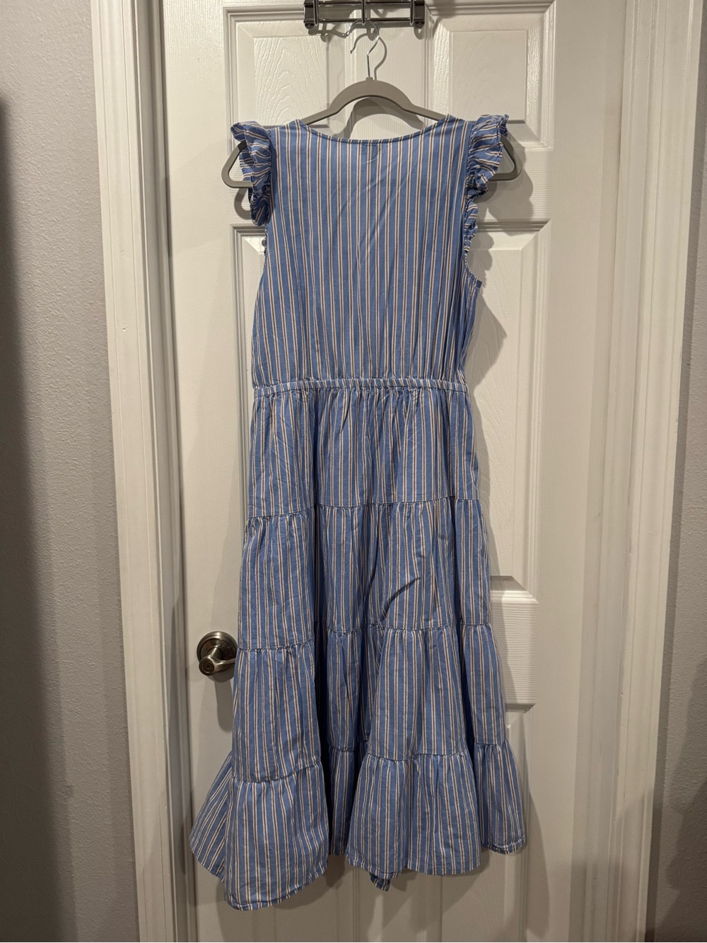 JCrew Tiered Midi Dress - Picture 4 of 5